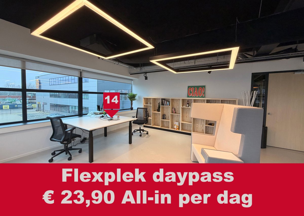 Dagpas coworking Amsterdam: flexibel werken bij JOIN ME flex office