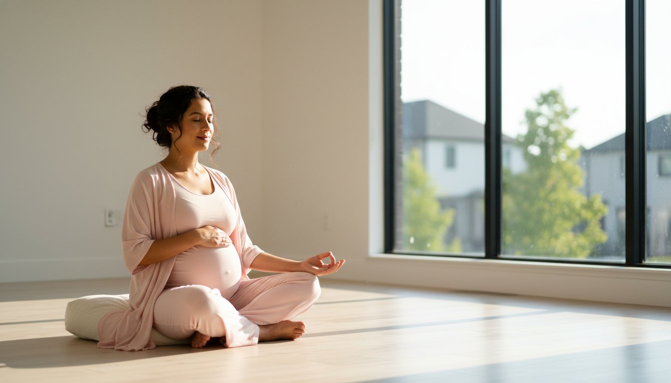 Guided Meditation for Pregnancy Anxiety in Vaughan: Find Your Inner Sanctuary