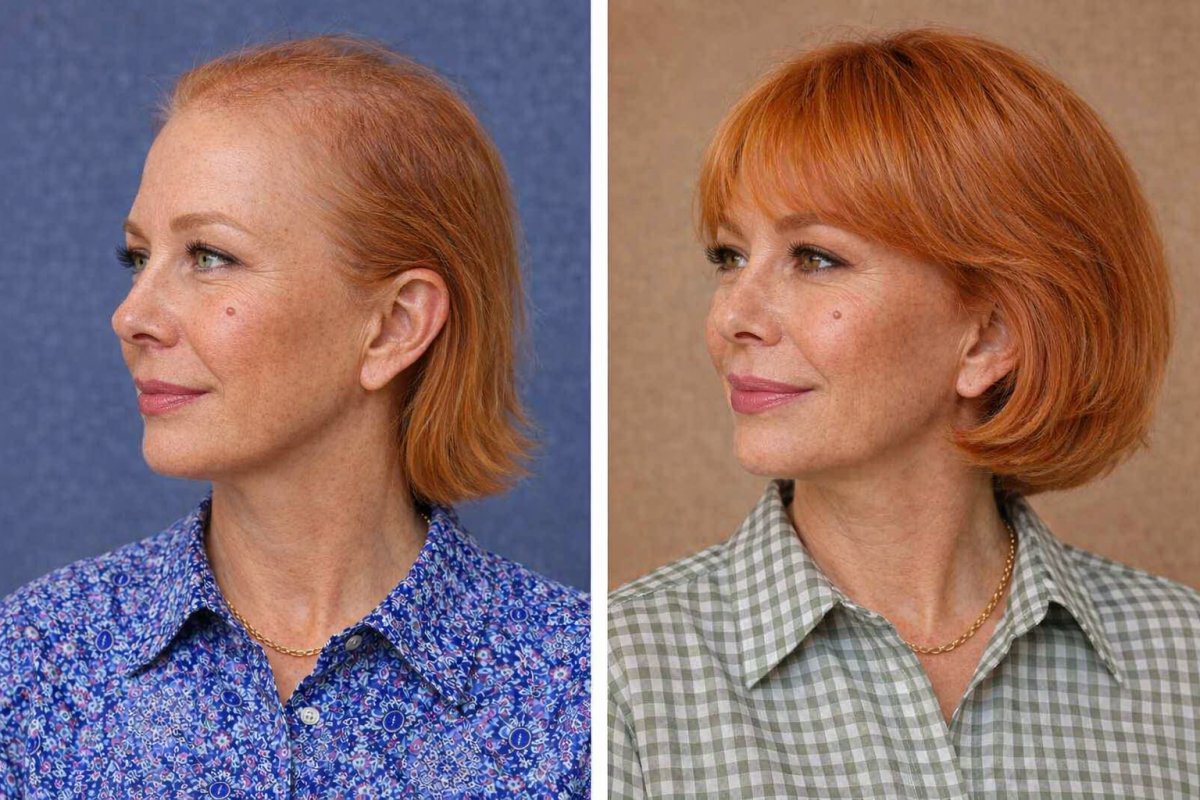 Hiar Thinning Before & After