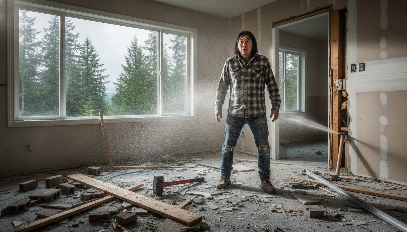 The Hidden Risks of DIY Demolition: Why Swinging the Sledgehammer Might Cost You