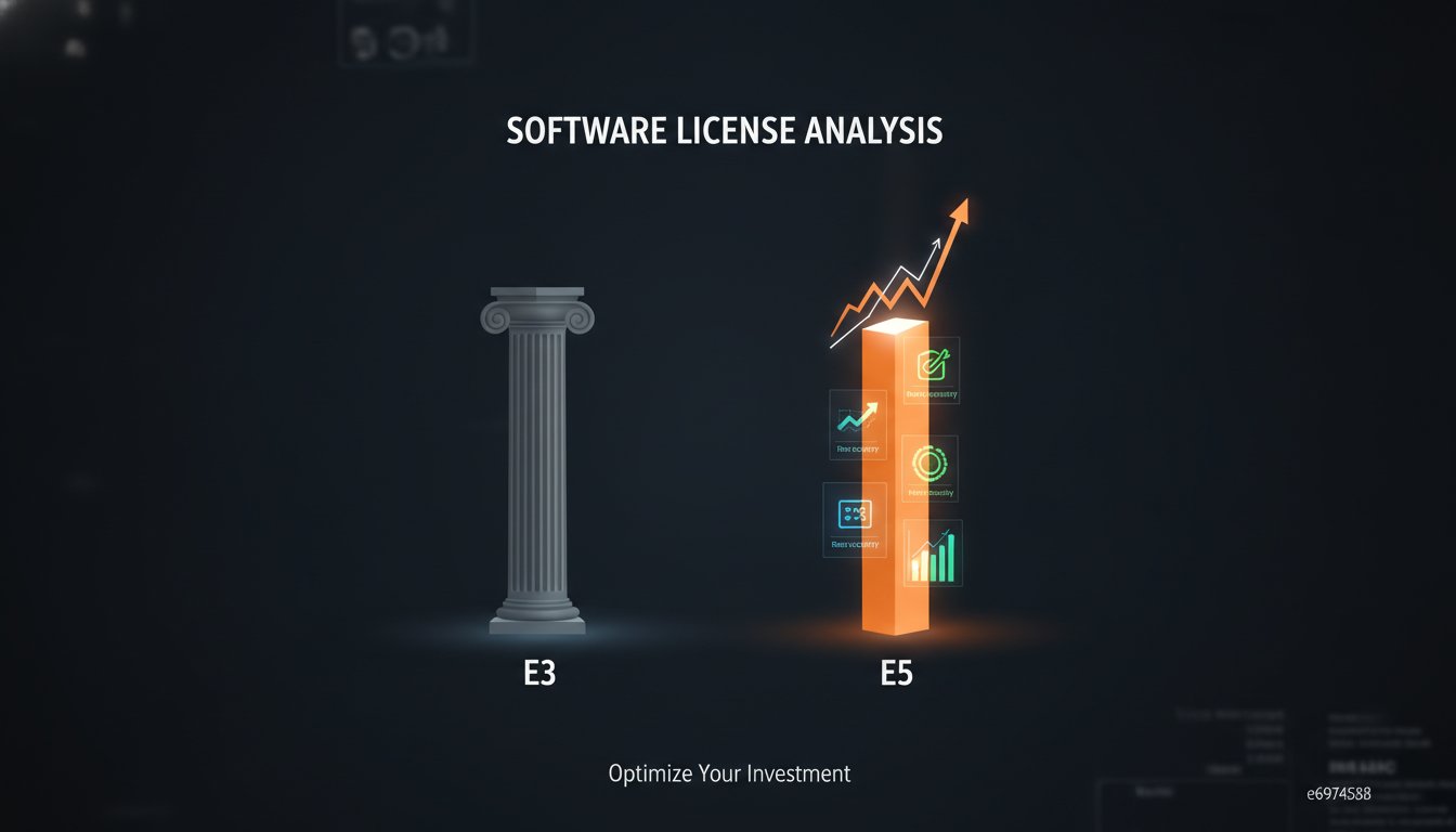 M365 E3 vs E5 Cost Analysis: Is the $21 Upgrade Justified in 2026?