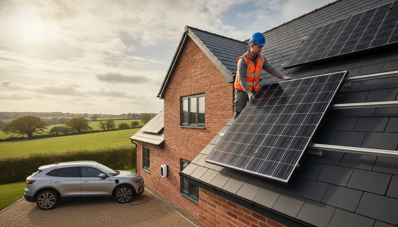 Solar Panel Installation Process UK: The Step-by-Step 2026 Guide