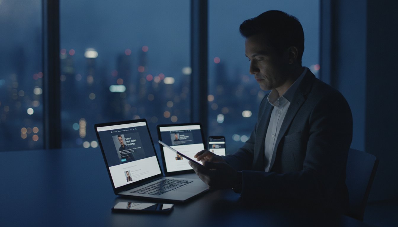 Creating an Actor Website That Gets Noticed: The 2026 Professional Standard