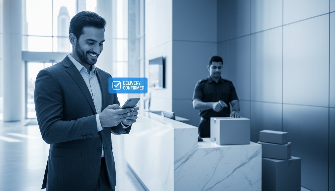 Automated Notification for Package Arrival: Streamlining the Last Yard