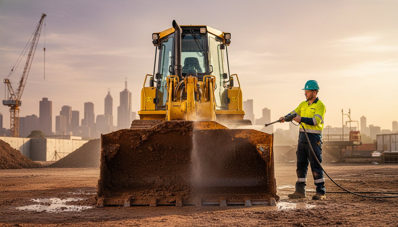 Expert Bulldozer Cleaning Services for Melbourne Projects