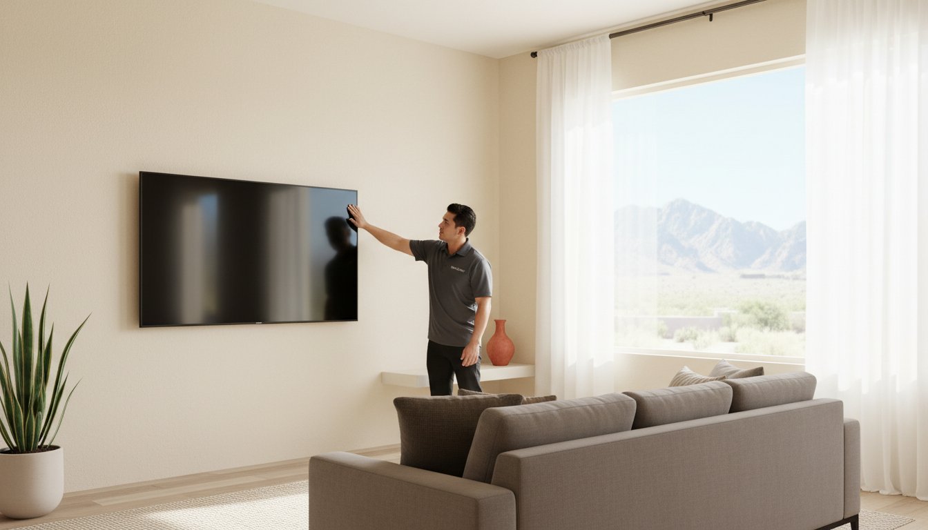 Professional TV Mounting Service in Tucson: What to Expect