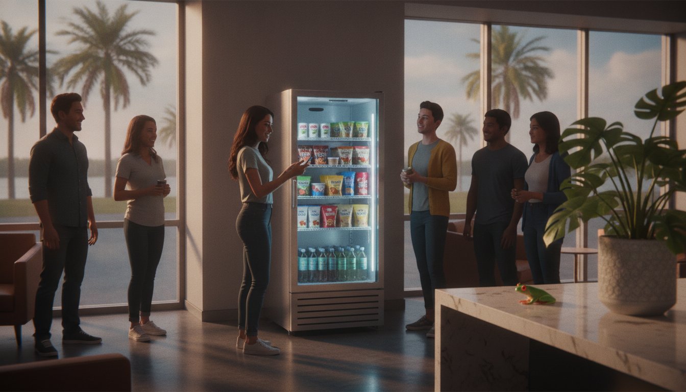 Top-Rated Vending Machines in Cocoa, FL: AI Smart Coolers