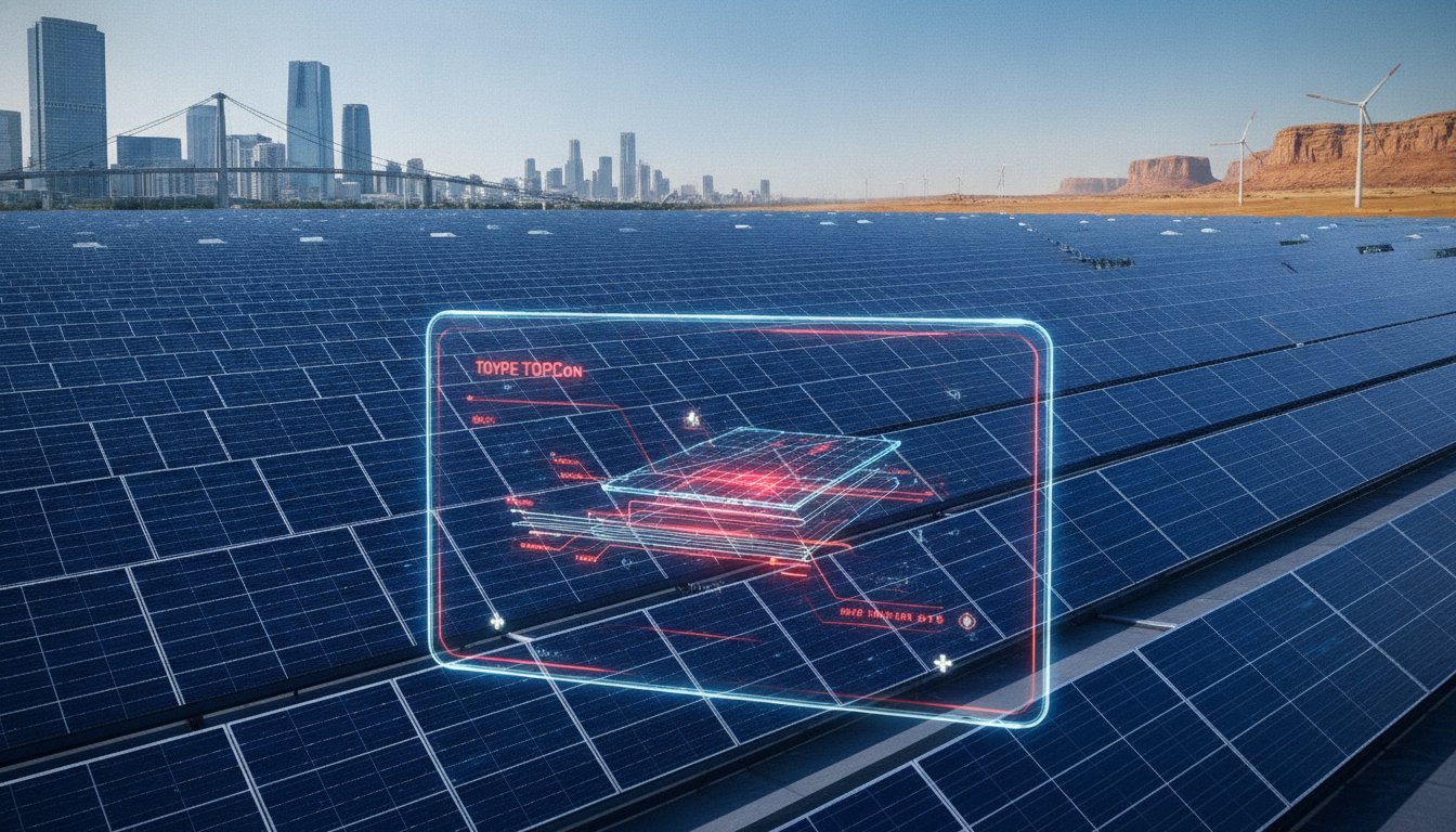 N-Type TOPCon Solar Cells: The Definitive Guide to High-Efficiency Photovoltaic Architecture