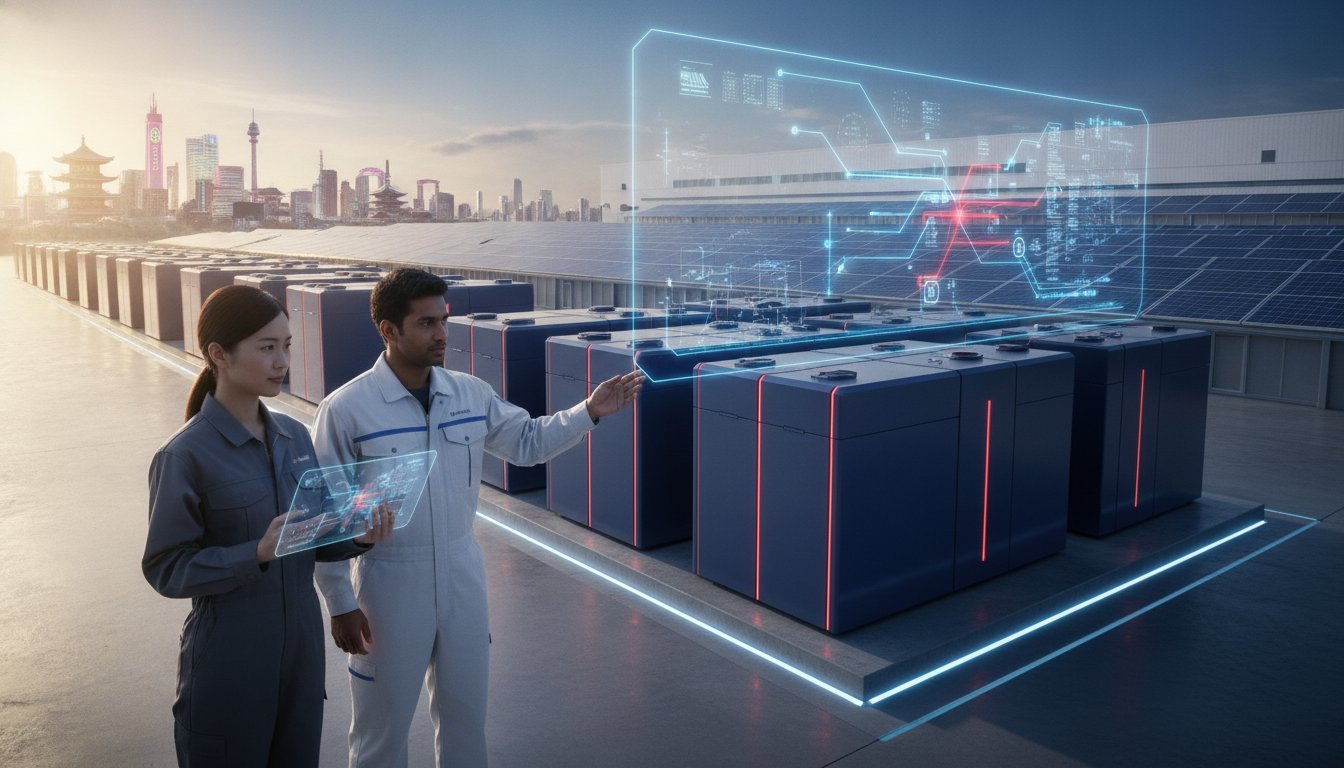 Commercial Solar Battery Storage: The 2026 Strategic Architecture Guide