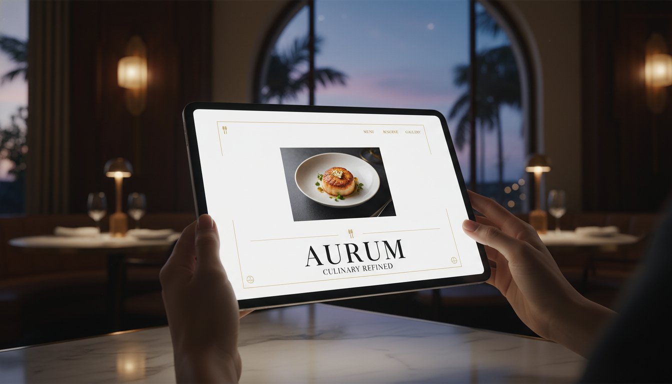 Best Restaurant Website Design: Luxury Trends and Examples for 2026