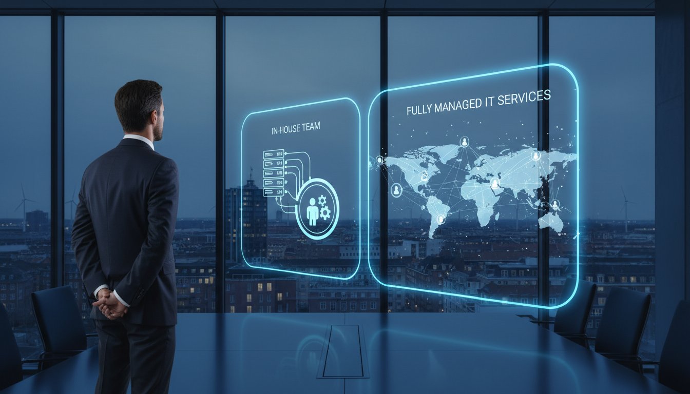 Fully Managed IT Services vs In-House IT: A Strategic Guide for Danish Enterprises