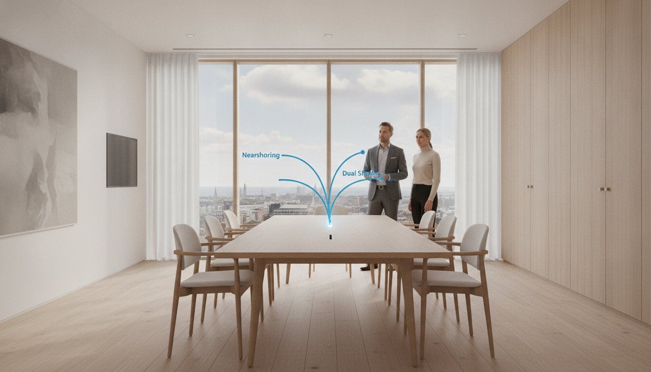 Nearshoring vs Dual Shoring: Optimising Your Global IT Strategy