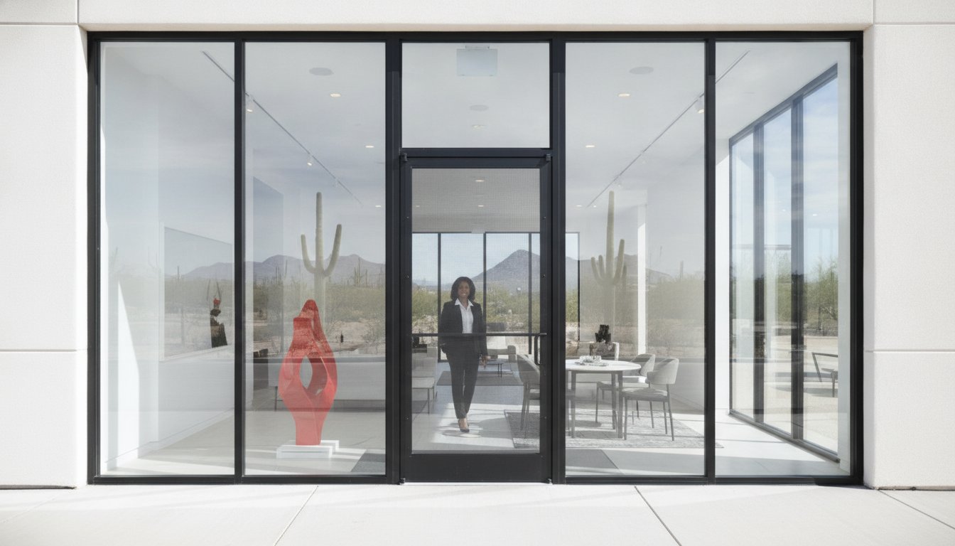 Commercial Security Screens Scottsdale: The 2026 Business Owner's Guide to Invisible Protection