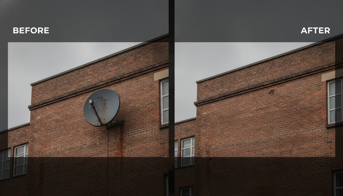 Removing Large Commercial Satellite Dishes: A Complete UK Guide to Safe Decommissioning