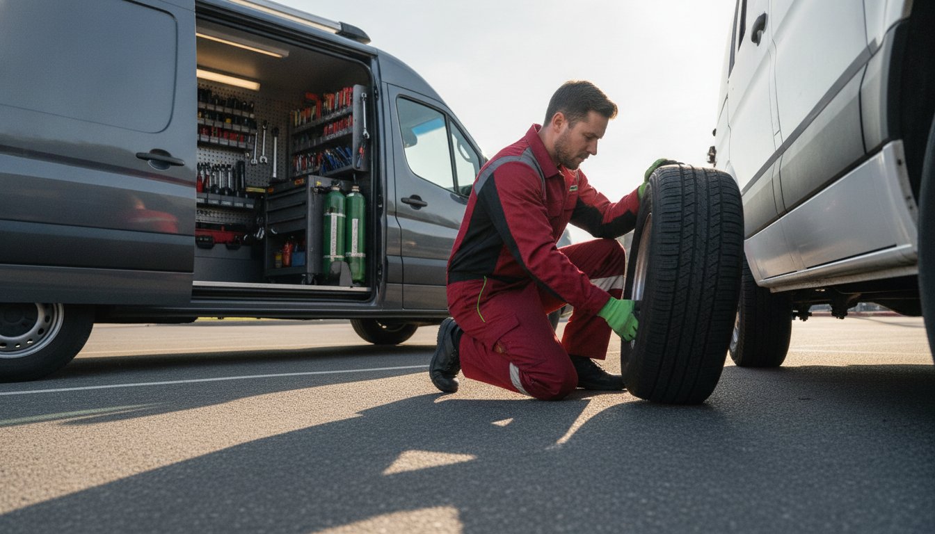 Mobile Tire Service for Company Vehicles in Homewood: Eliminate Downtime