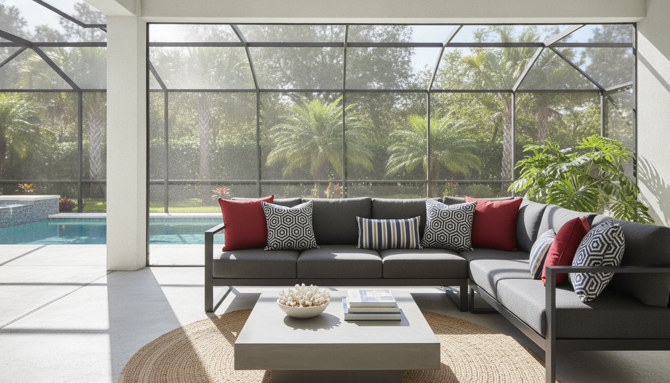 Outdoor Throw Pillows in Naples FL: A Guide to Lanai Styling