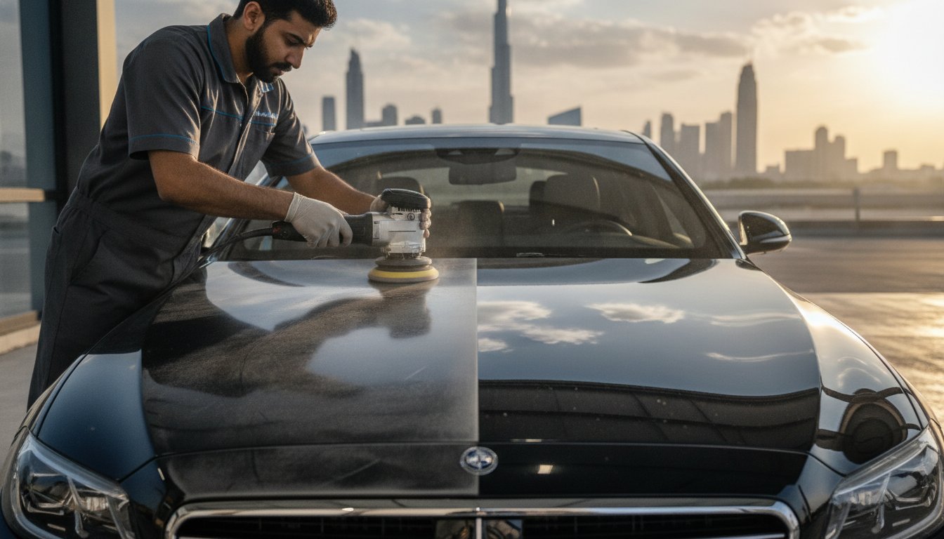 Two-Step Paint Correction Dubai: The 2026 Guide to Showroom Restoration