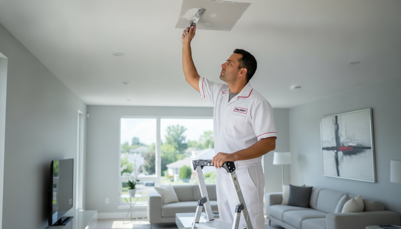 Water Damage Ceiling Repair Before Painting: The NJ Homeowner’s Guide