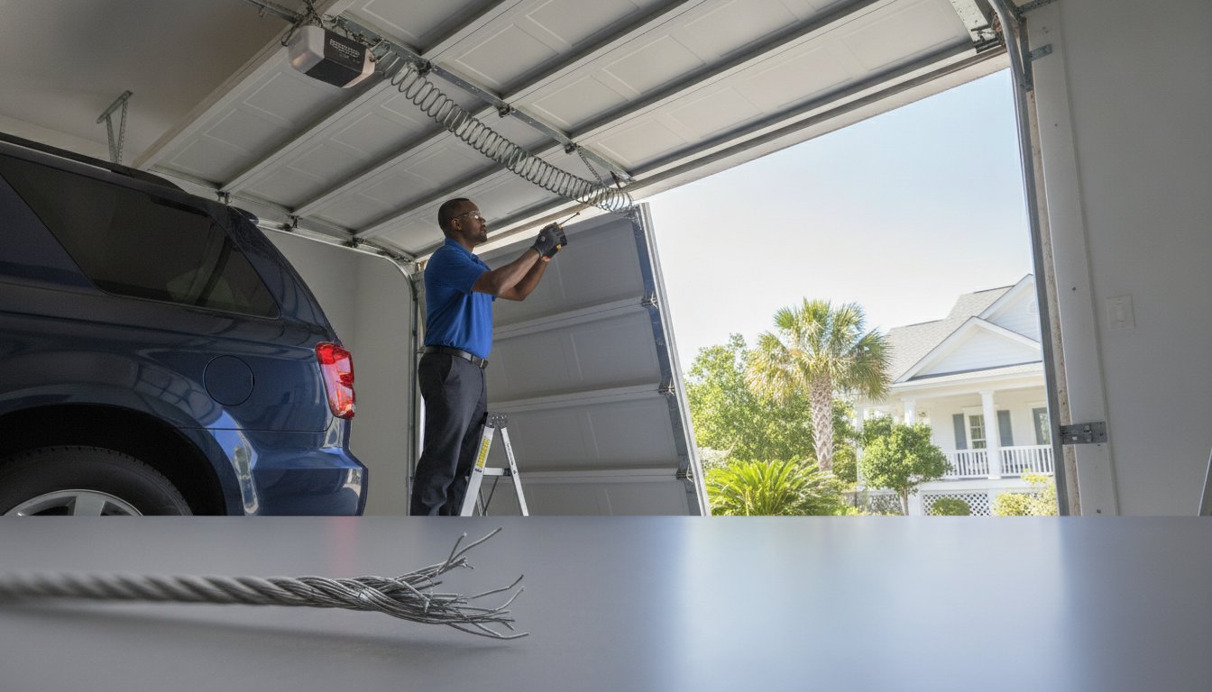 Fix Broken Garage Door Cable in Baldwin County, AL: Safety & Repair Guide