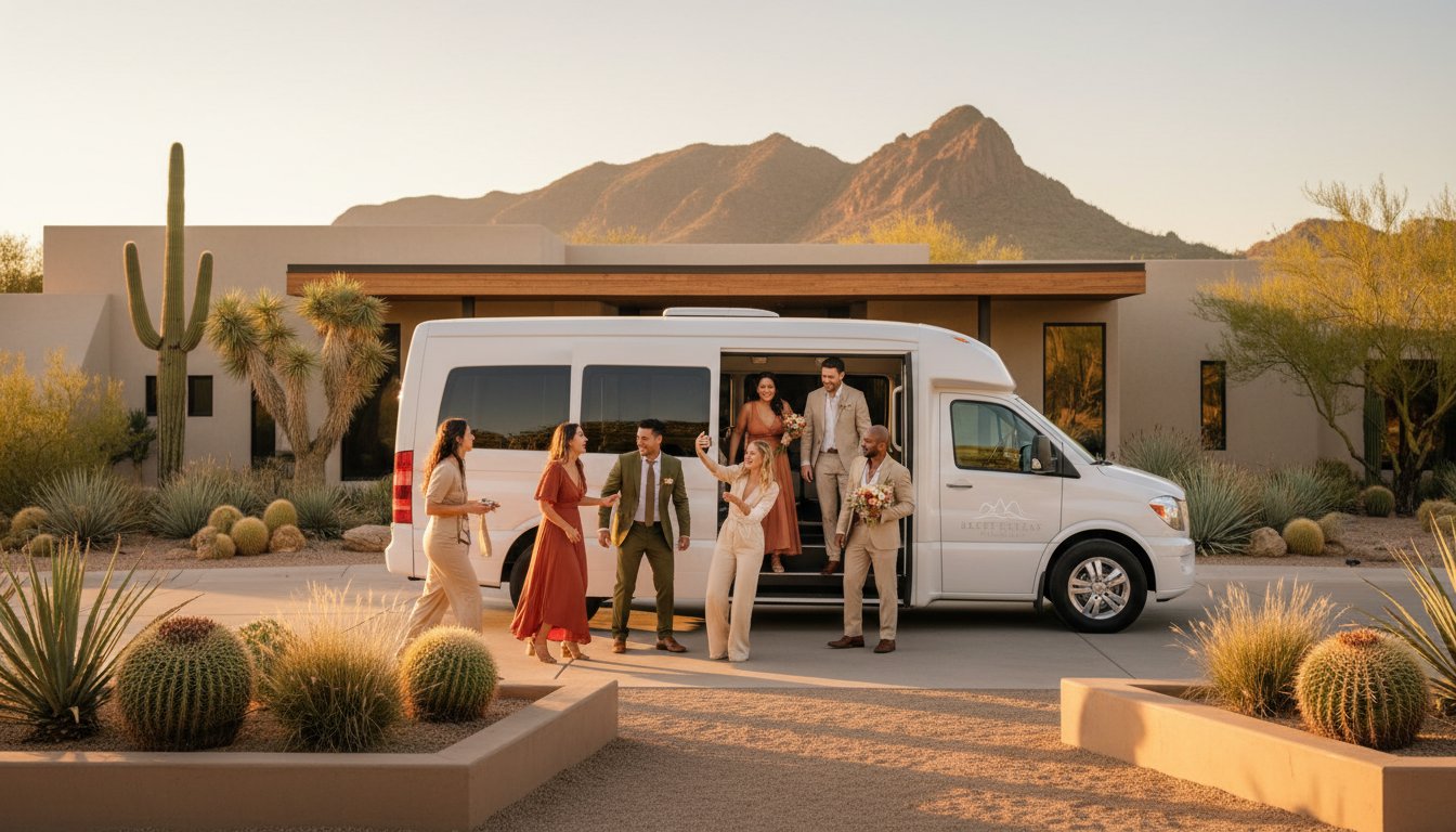 Reliable Wedding Shuttle Service in Phoenix: Your 2026 Logistics Checklist
