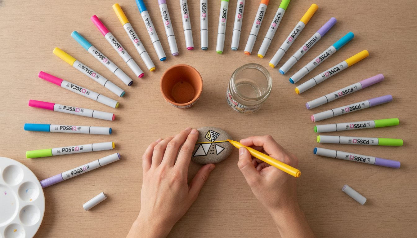 POSCA Pen Art Ideas for Beginners: Creative Projects to Start Today