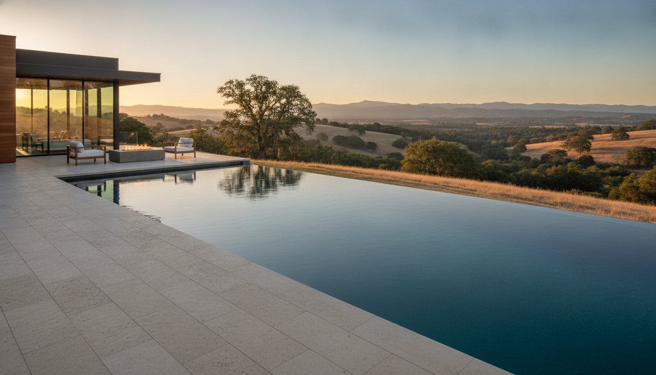 Luxury Pool Builder in Petaluma: Crafting Bespoke Sonoma County Estates