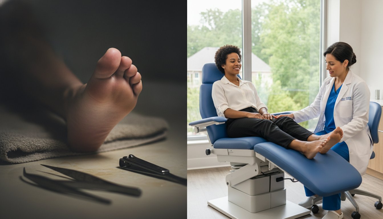 At-Home vs. Professional Ingrown Toenail Removal: A Guide to Safe Relief