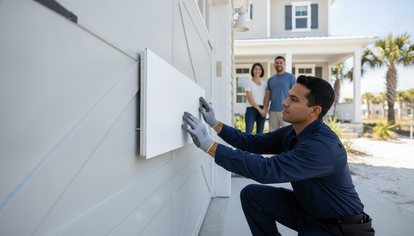 Garage Door Panel Replacement in Pensacola: The Complete 2026 Homeowner’s Guide