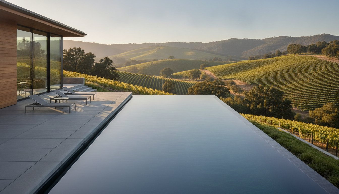 Modern Pool Design in Healdsburg: Crafting the Ultimate Sonoma Sanctuary