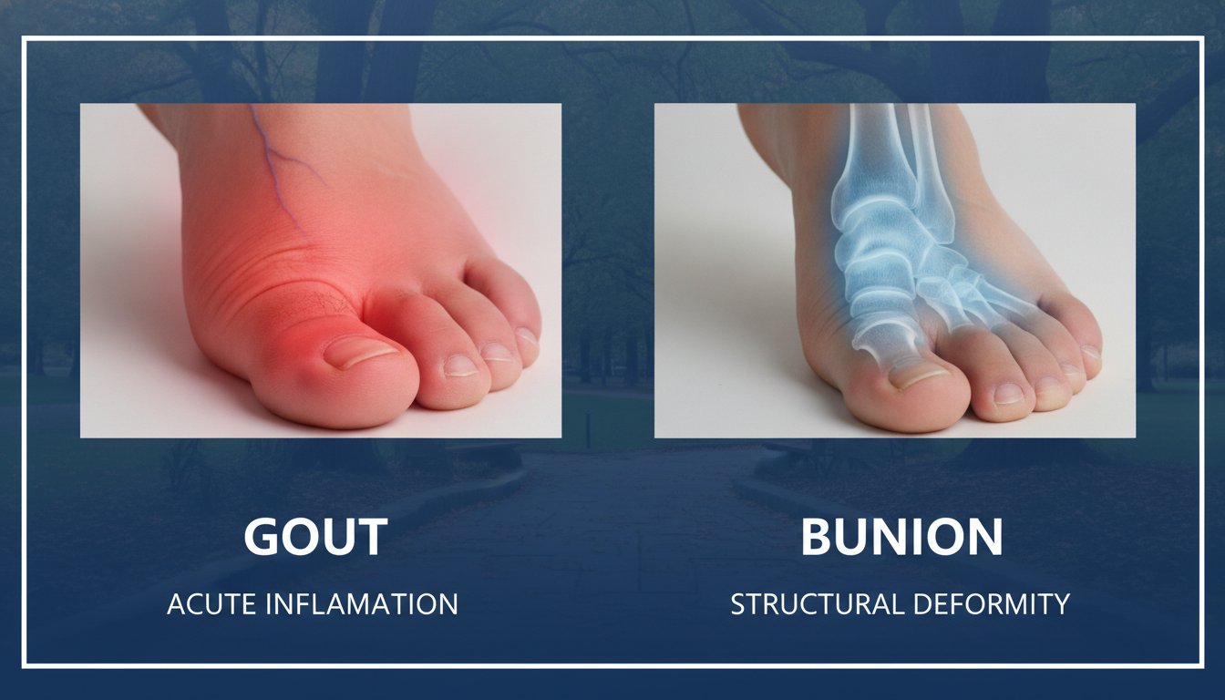 Gout or Bunion? Identifying the Cause of Your Big Toe Pain