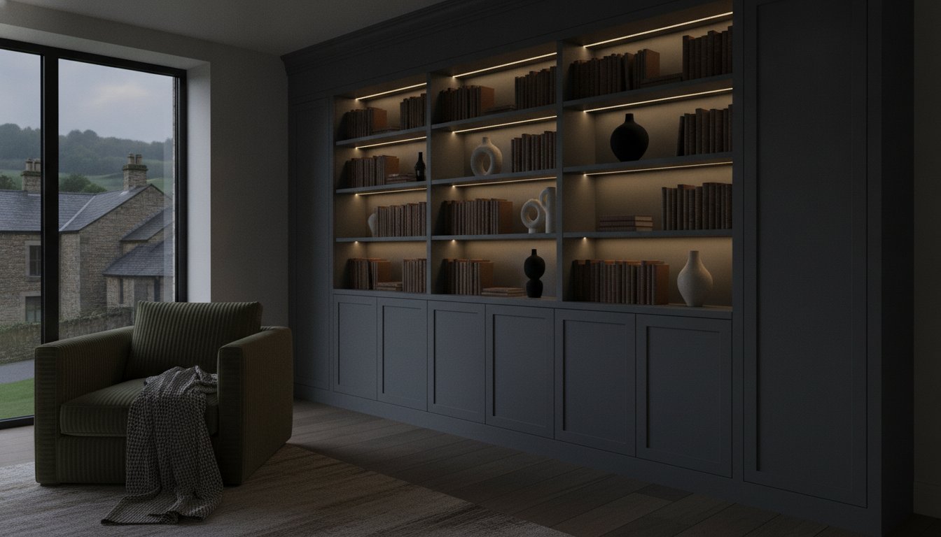 Custom Bookshelves for Living Rooms: Elevating Your Yorkshire Home in 2026