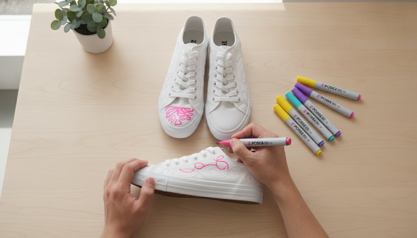 Customising Shoes with POSCA Pens: The Ultimate Australian Guide