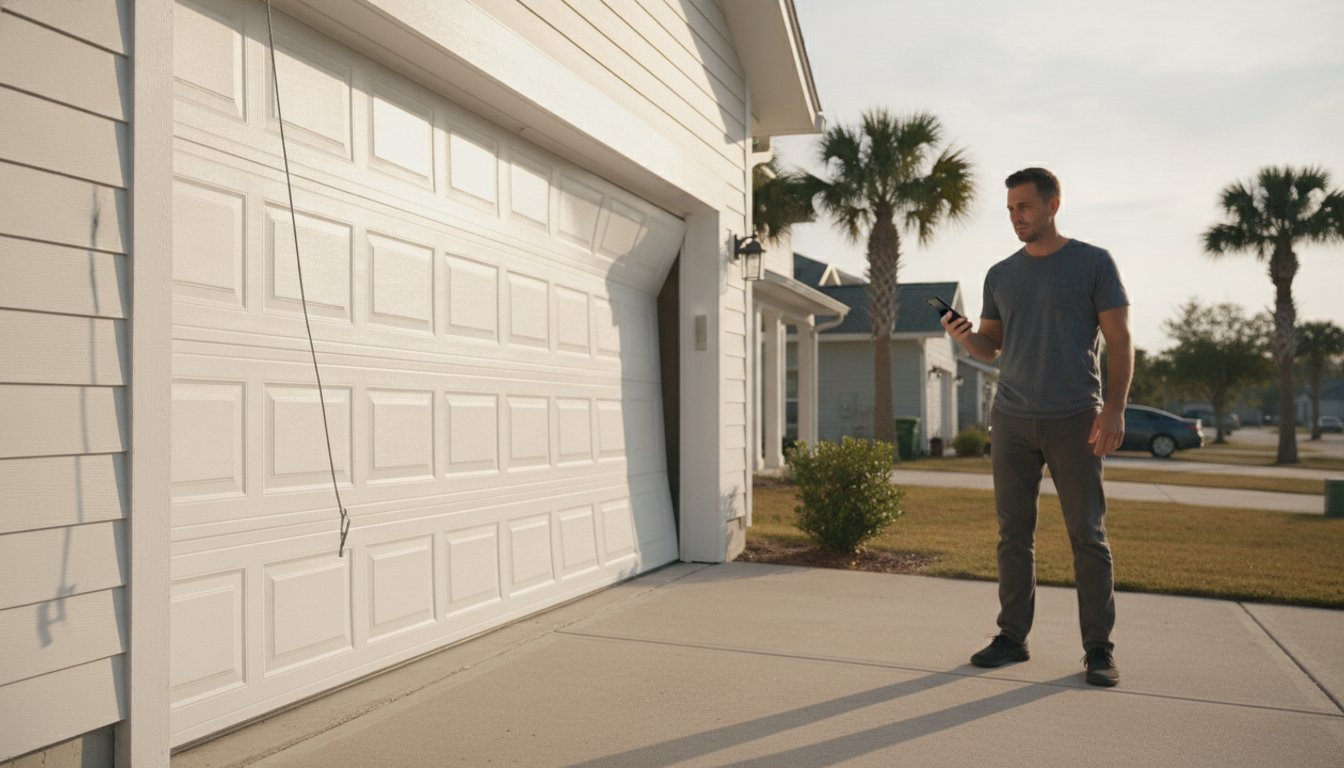 Expert Crooked Garage Door Repair in Gulf Breeze: Restore Safety and Function