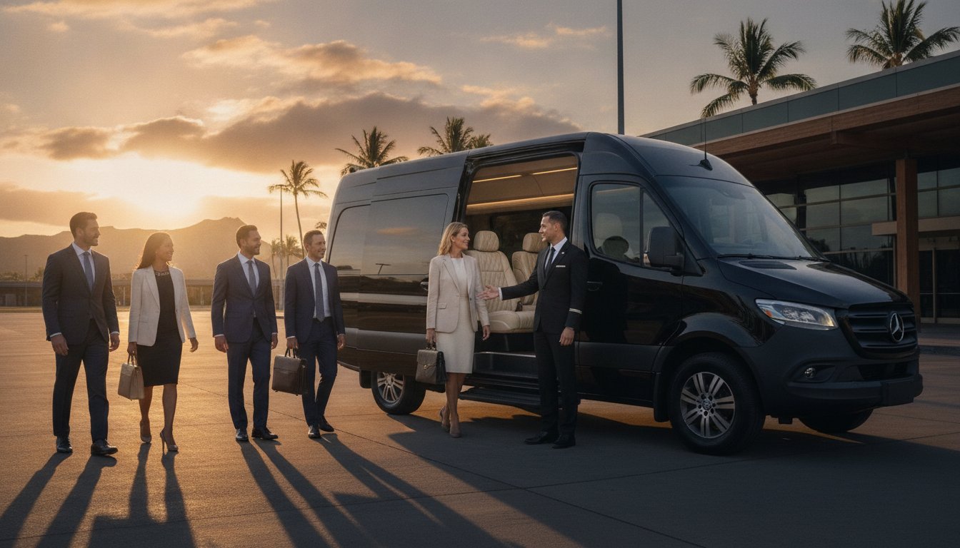 Honolulu Airport Van Service to Waikiki: The Executive Guide to Group Transfers
