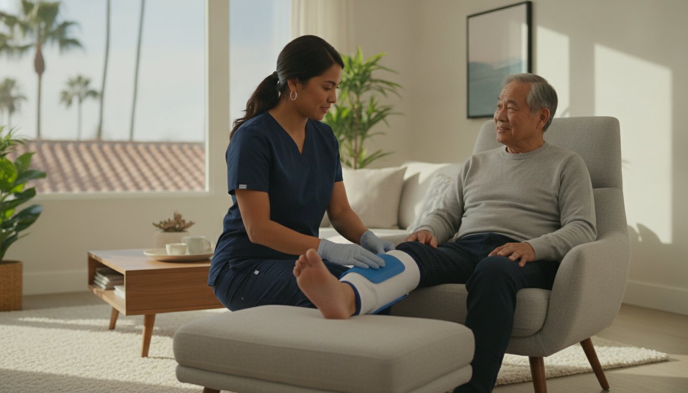 At-Home Venous Ulcer Treatment in Anaheim: Advanced Mobile Wound Care