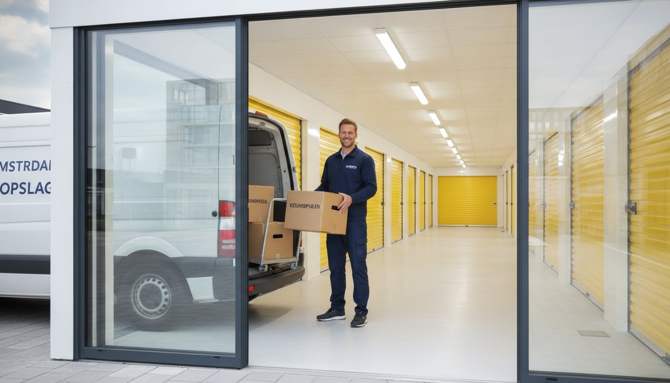 Self storage Amsterdam: Veilige opslag met ophaalservice