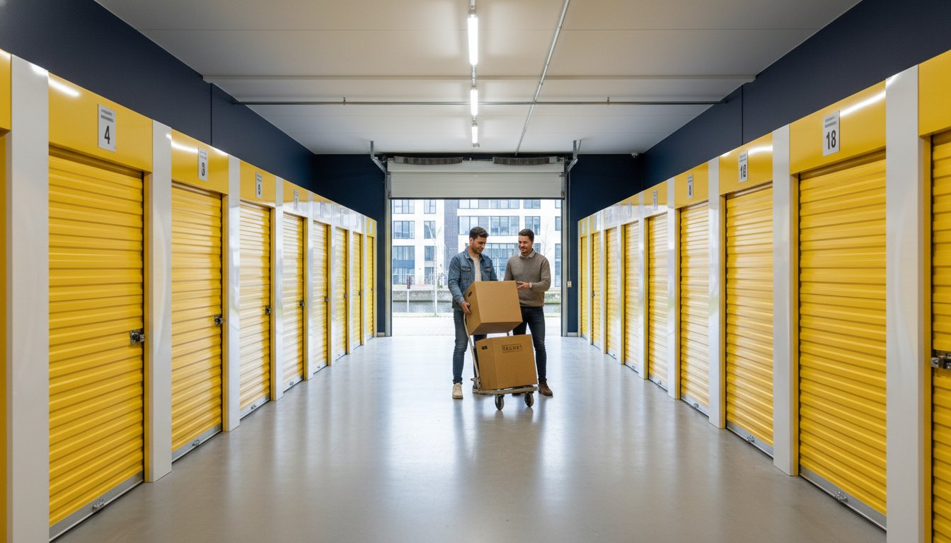 Opslag huren Amsterdam: Veilig & met gratis ophaalservice