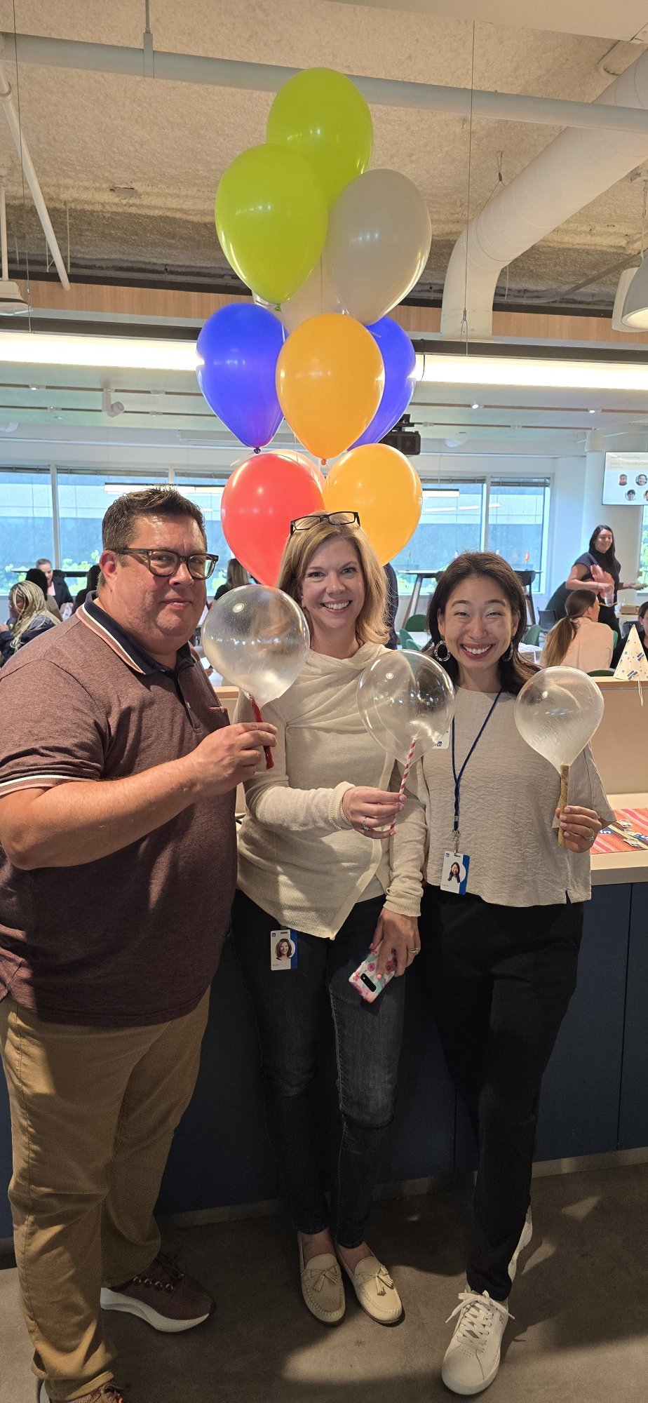 Edible helium balloons