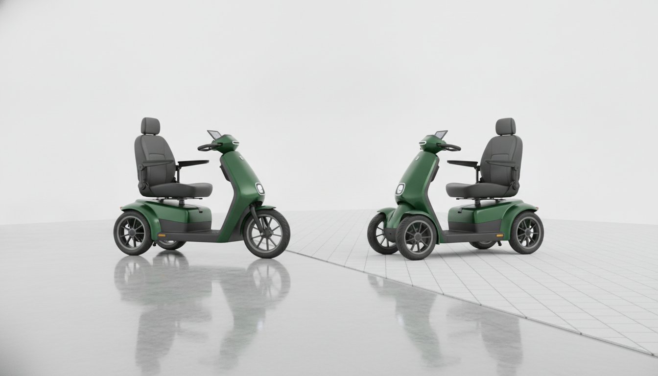 Stability of 3 vs 4 Wheel Mobility Scooters: The Definitive 2026 Comparison