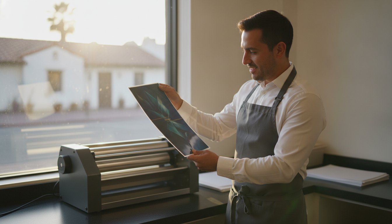 Durable Menu Lamination in San Diego: A 2026 Guide to Professional Supplies & Equipment