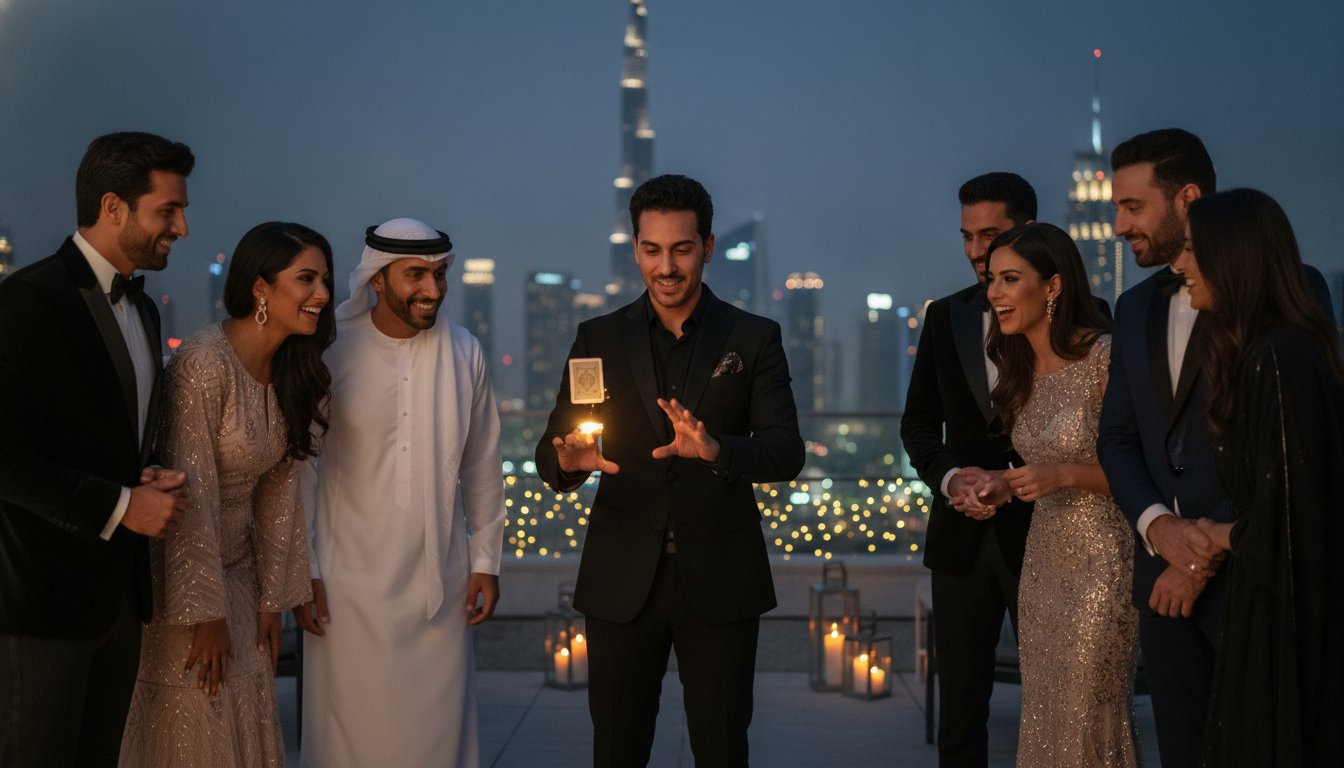 Anniversary Party Magician Hire: Elevating Luxury Celebrations in Dubai 2026