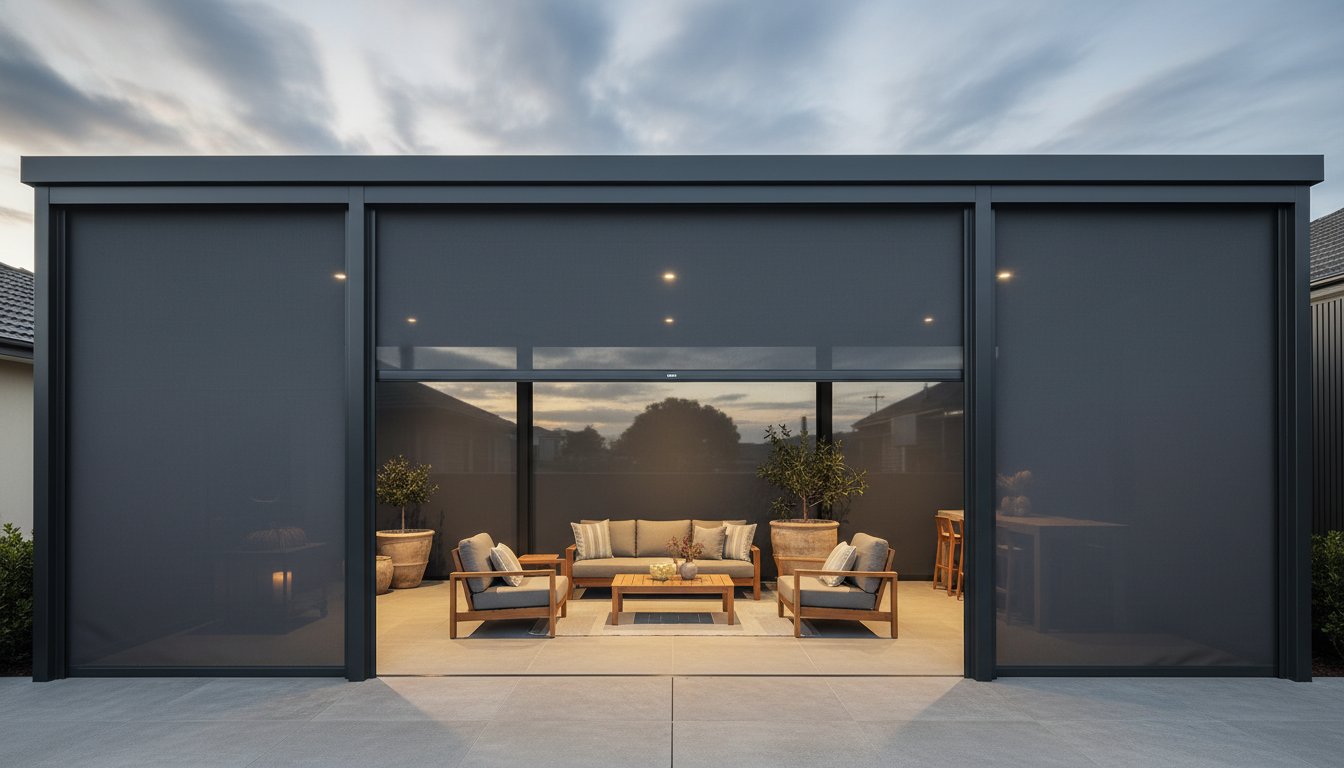 100% Australian Made Outdoor Blinds for Melbourne South East & Bayside