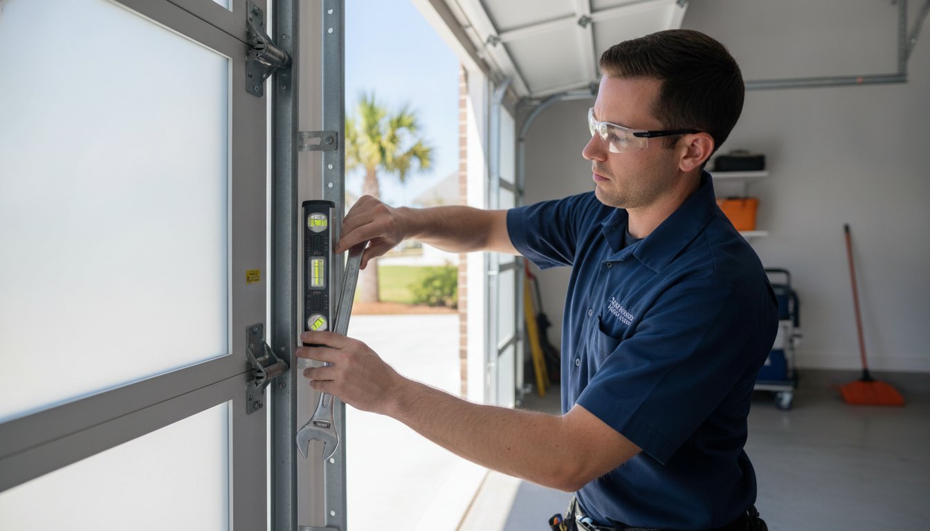 Professional Garage Door Track Alignment in Baldwin County, AL (2026)