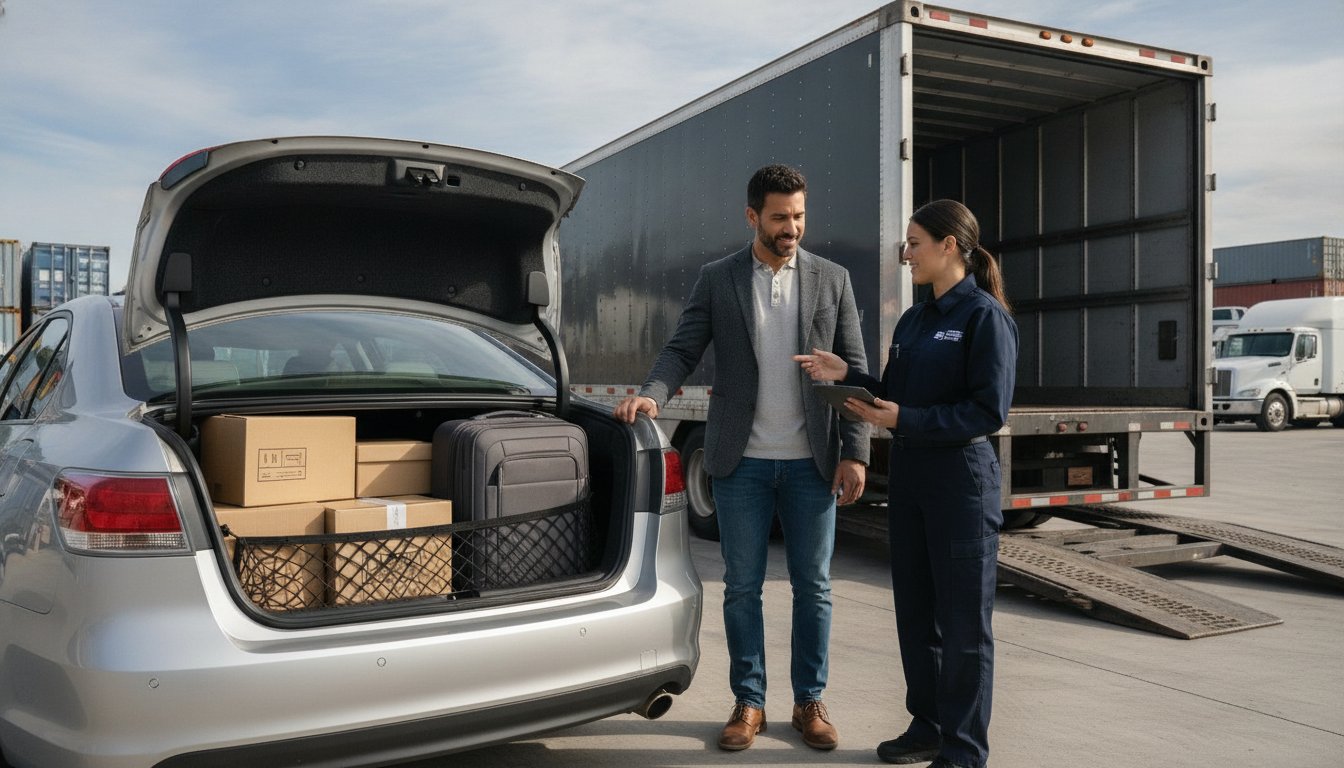Rules for Shipping a Car with Personal Belongings in 2026