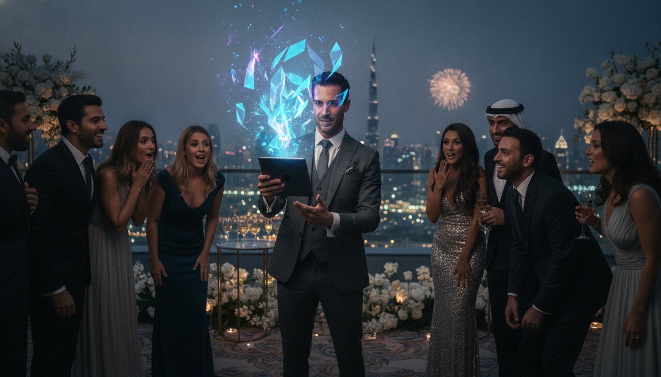 New Year’s Eve Party Entertainer Dubai: Elevate Your 2026 Countdown with Luxury Magic