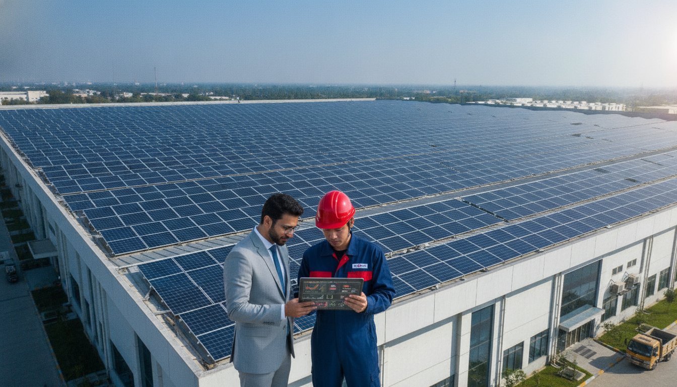 Solar Power for Textile Industry Sialkot: The 2026 Industrial Procurement Guide