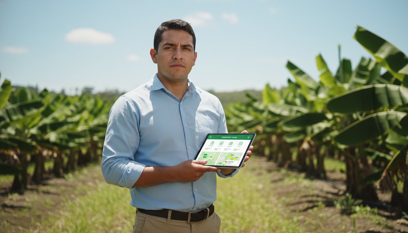 Supervisión de fincas bananeras a distancia: Guía técnica para la gestión remota