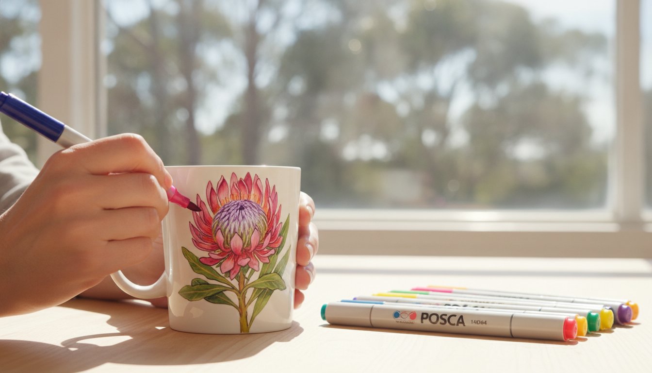 Sealing POSCA Paint on Ceramic Mugs: The Ultimate Australian Guide