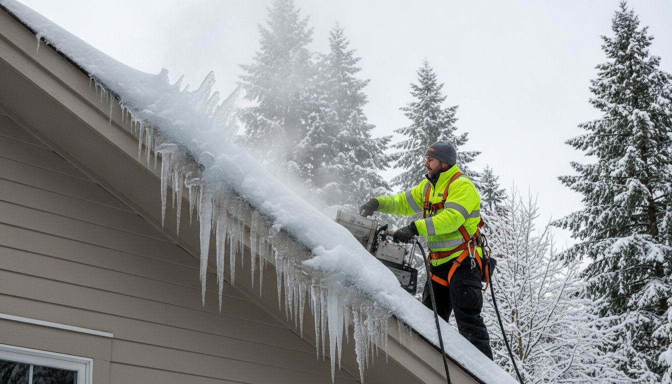 Professional Ice Dam Removal Services in Nanaimo: Protect Your Roof This Winter