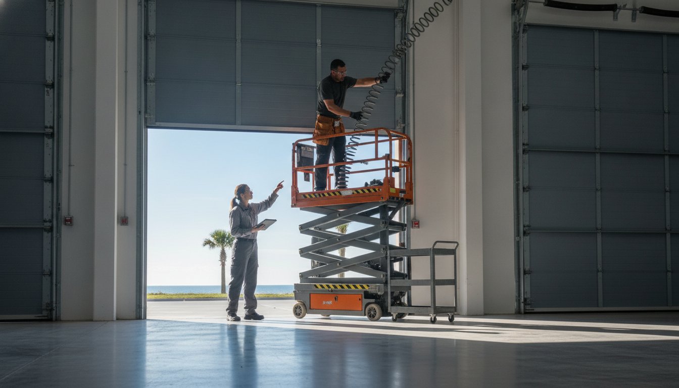 Commercial Sectional Door Repair in Navarre: Ensuring Business Continuity in 2026